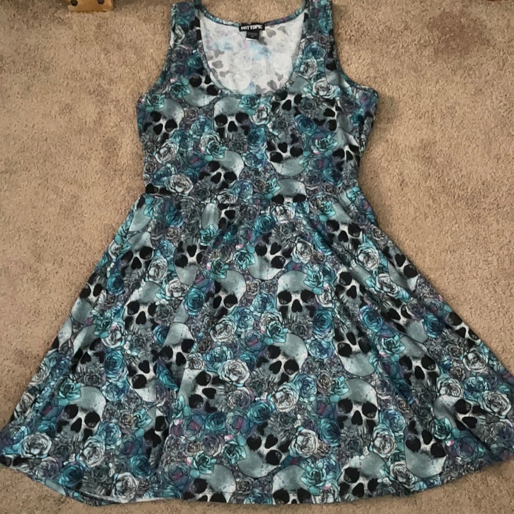 Flowered skull dress